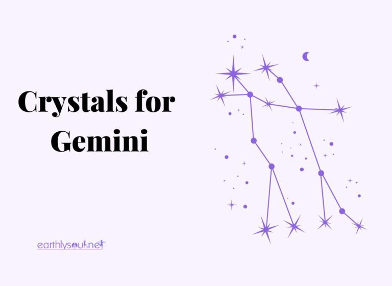 Crystals for gemini: channel your cosmic energy and dual nature