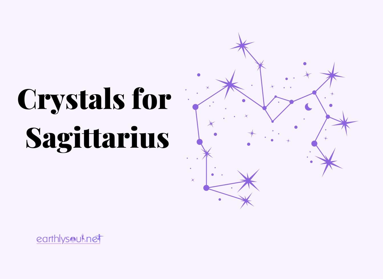 Crystals for sagittarius and zodiac sign featured image