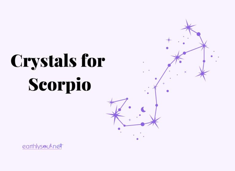 Crystals for scorpio: unleash your passion and transform with power