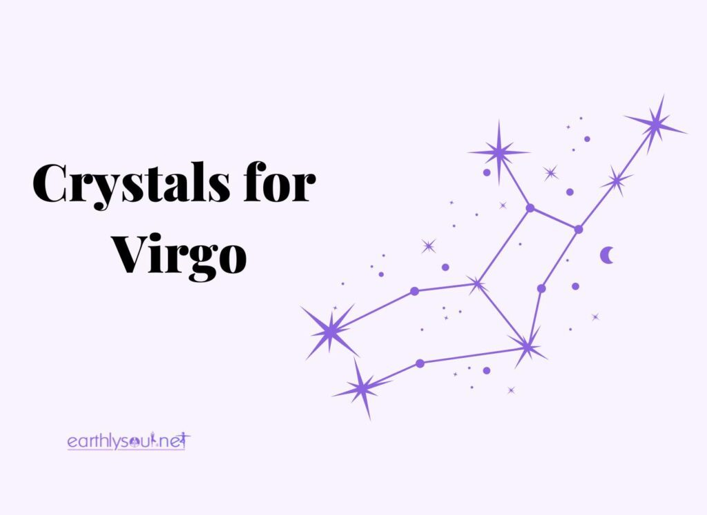 Crystals for virgo and virgo zodiac sign