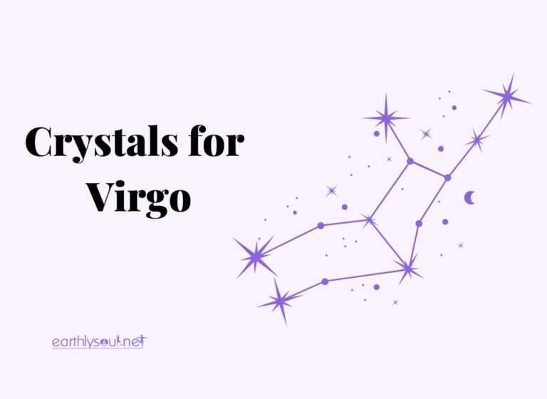 Crystals for virgo: enhance strengths and overcome obstacles
