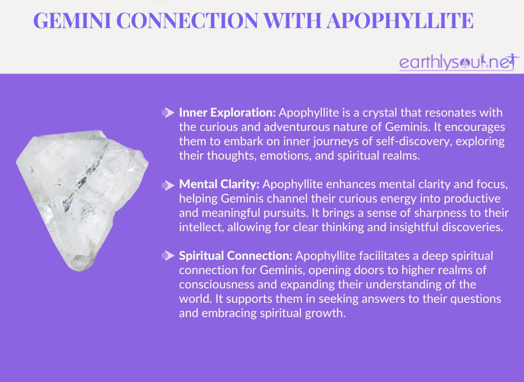 Apophyllite for the curious gemini: inner exploration, mental clarity, spiritual connection