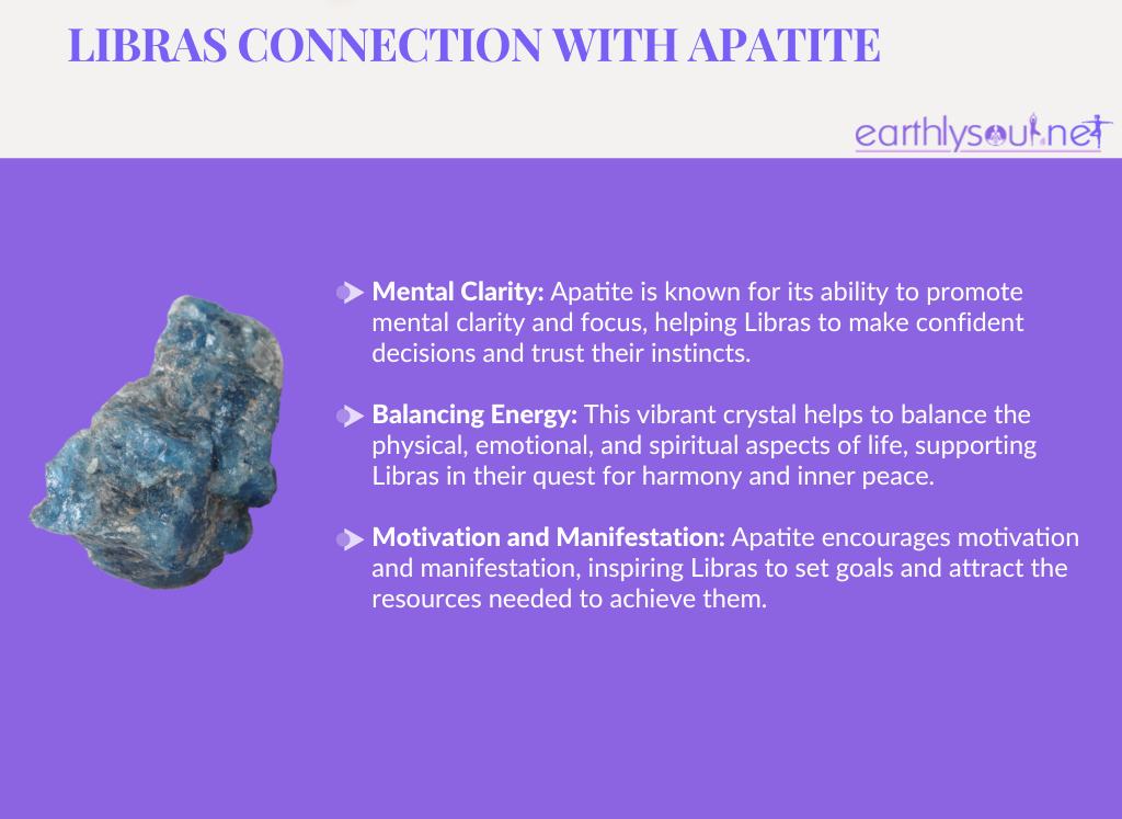 Apatite for libras: mental clarity, balancing energy, and motivation and manifestation
