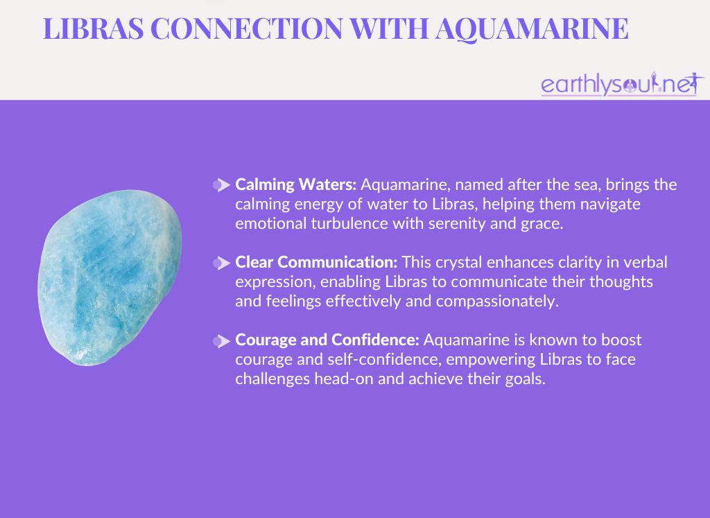 Aquamarine for libras: calming waters, clear communication, and courage and confidence