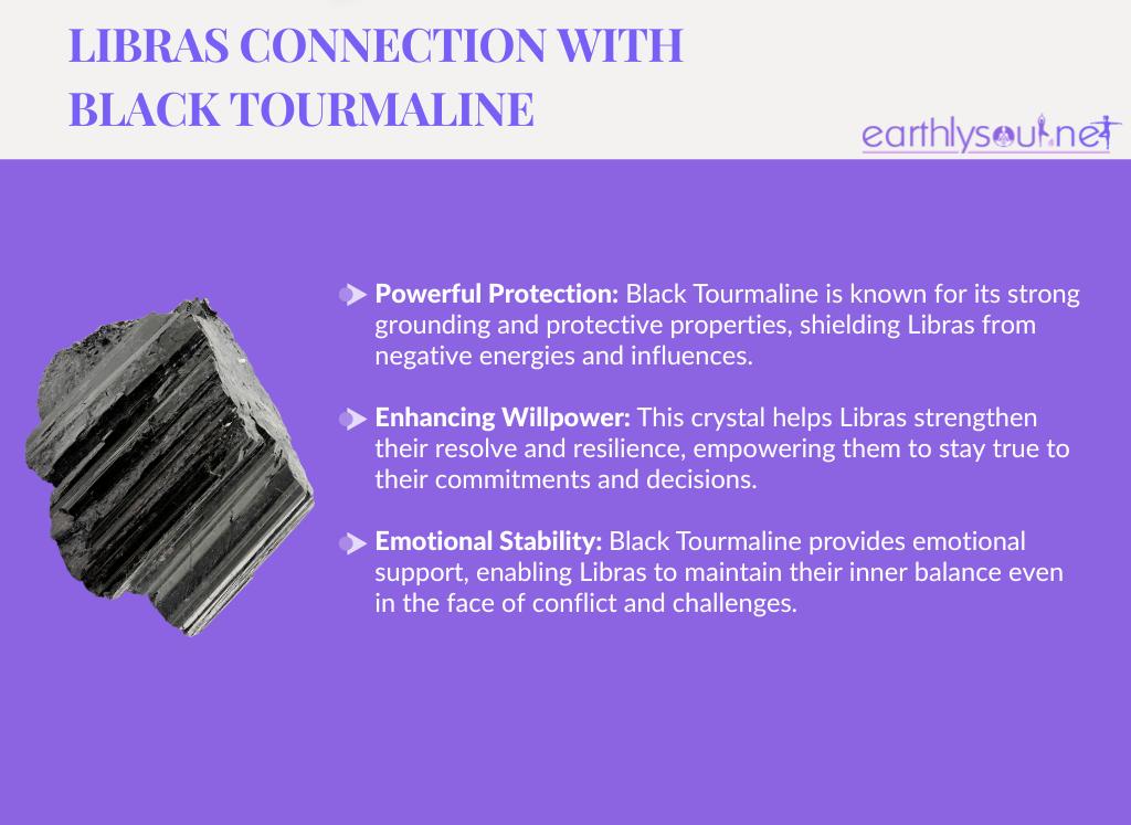 Black tourmaline for libras: powerful protection, enhancing willpower, and emotional stability