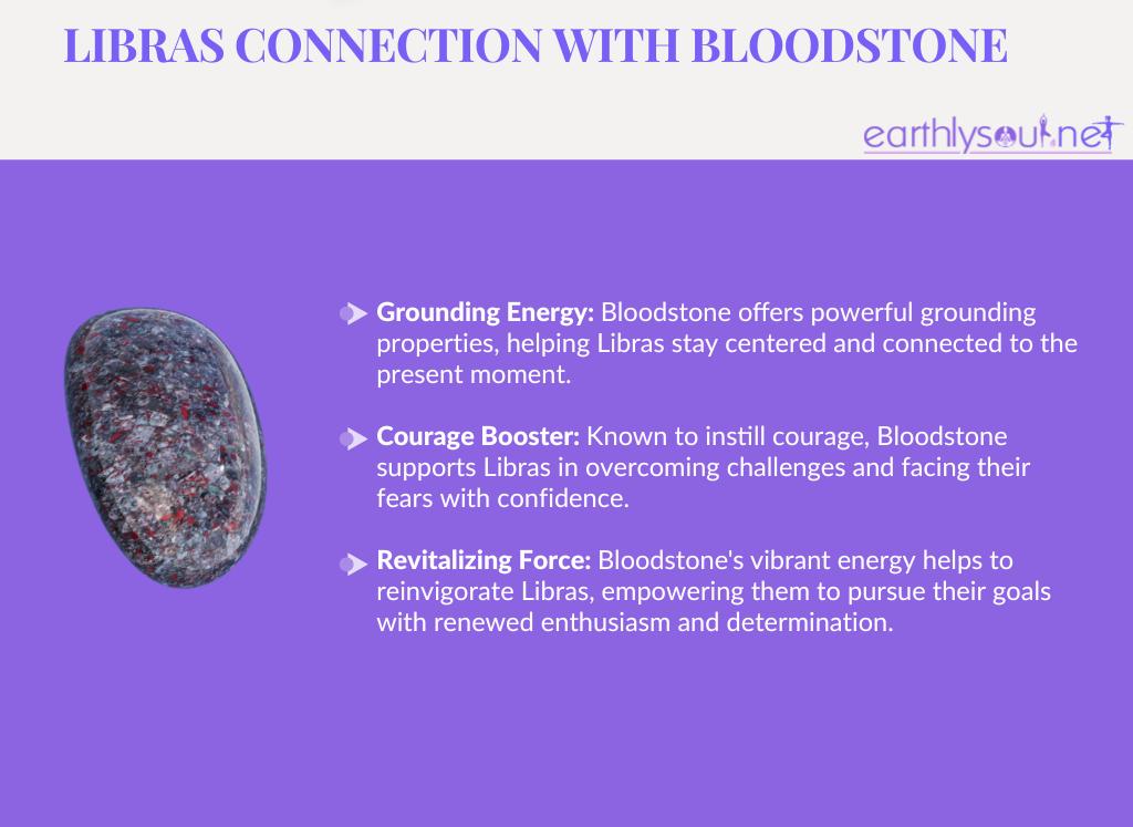 Bloodstone for libras: grounding energy, courage booster, and revitalizing force