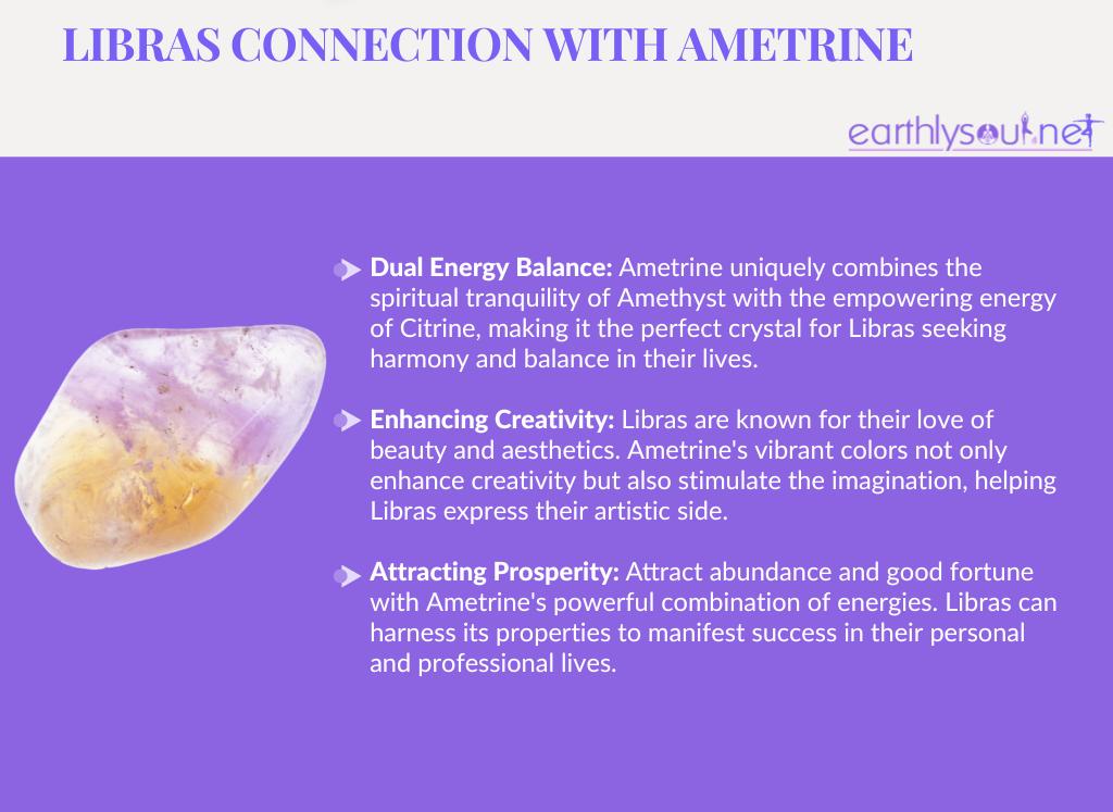 Ametrine for libras: duel energy, creativity and prosperity