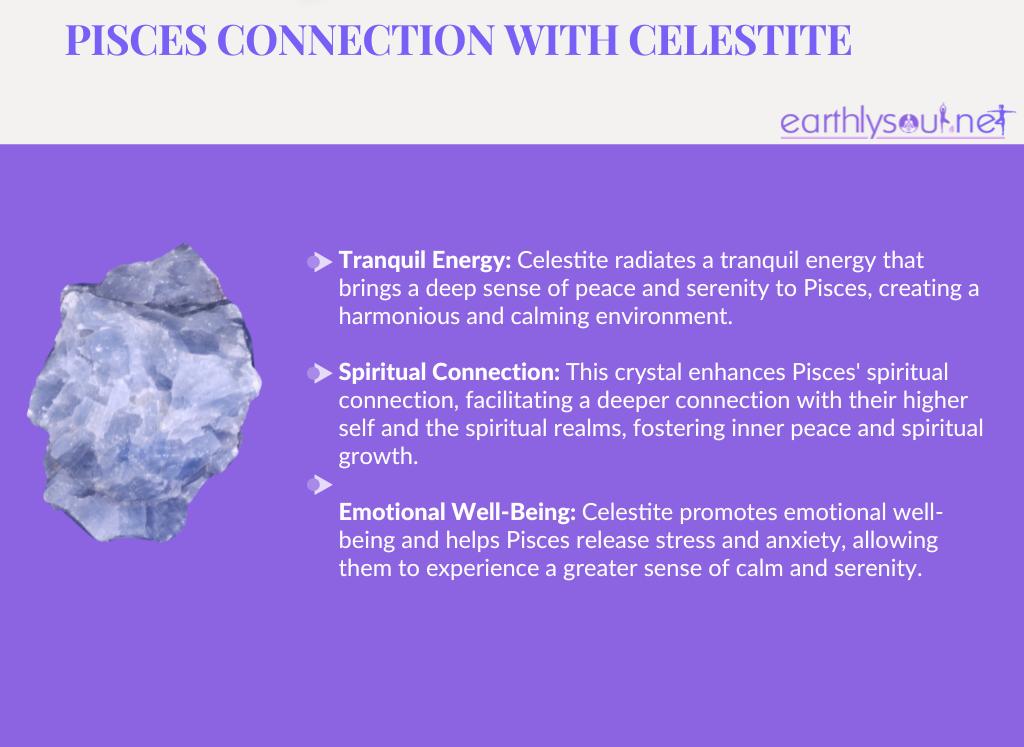 Celestite for pisces: tranquil energy, spiritual connection, and emotional well-being
