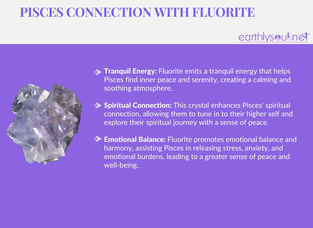 Fluorite for pisces: tranquil energy, spiritual connection, and emotional balance
