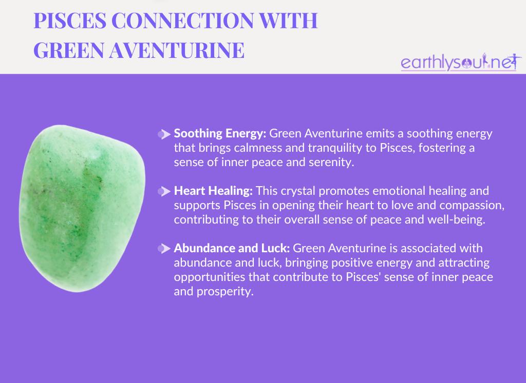 Green aventurine for pisces: soothing energy, heart healing, and abundance