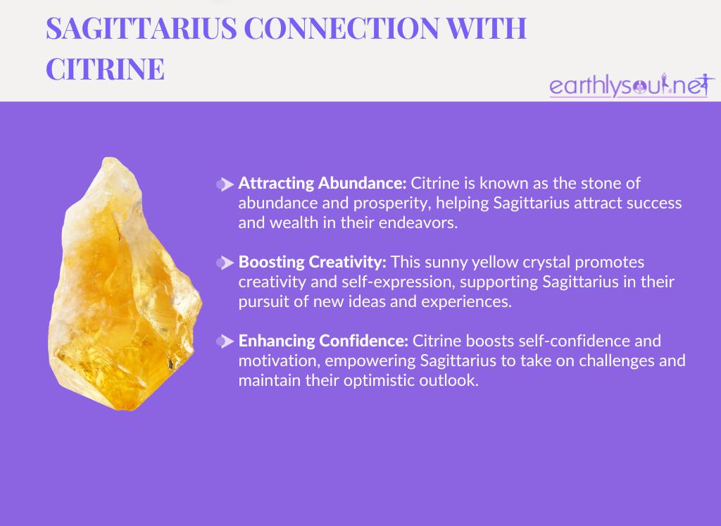 Citrine for sagittarius: attracting abundance, boosting creativity, and enhancing confidence