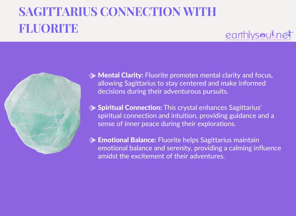Fluorite for sagittarius: mental clarity, spiritual connection, and emotional balance