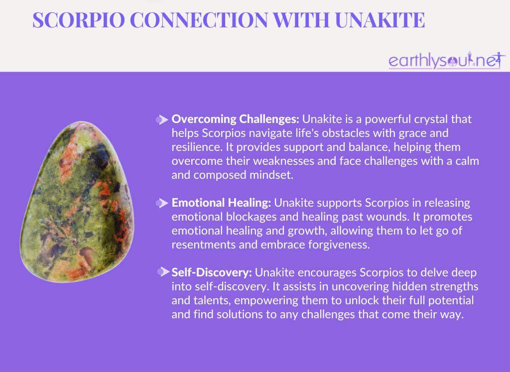 Unakite for scorpio: overcoming challenges, emotional healing, and self-discovery