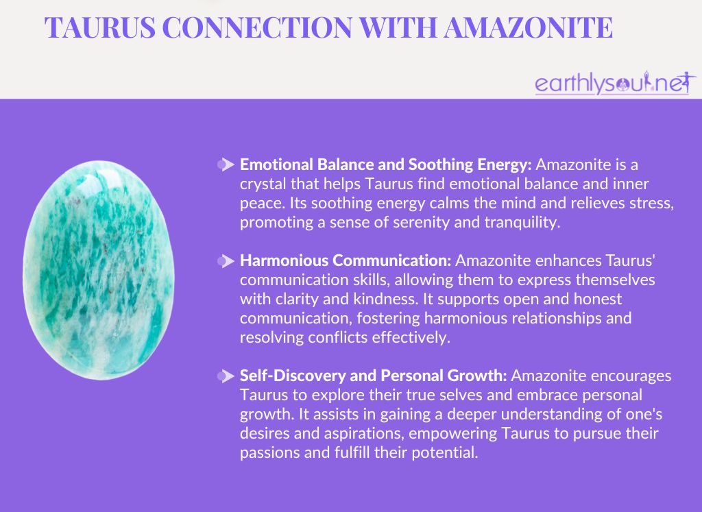 Amazonite for taurus: emotional balance, harmonious communication, and personal growth