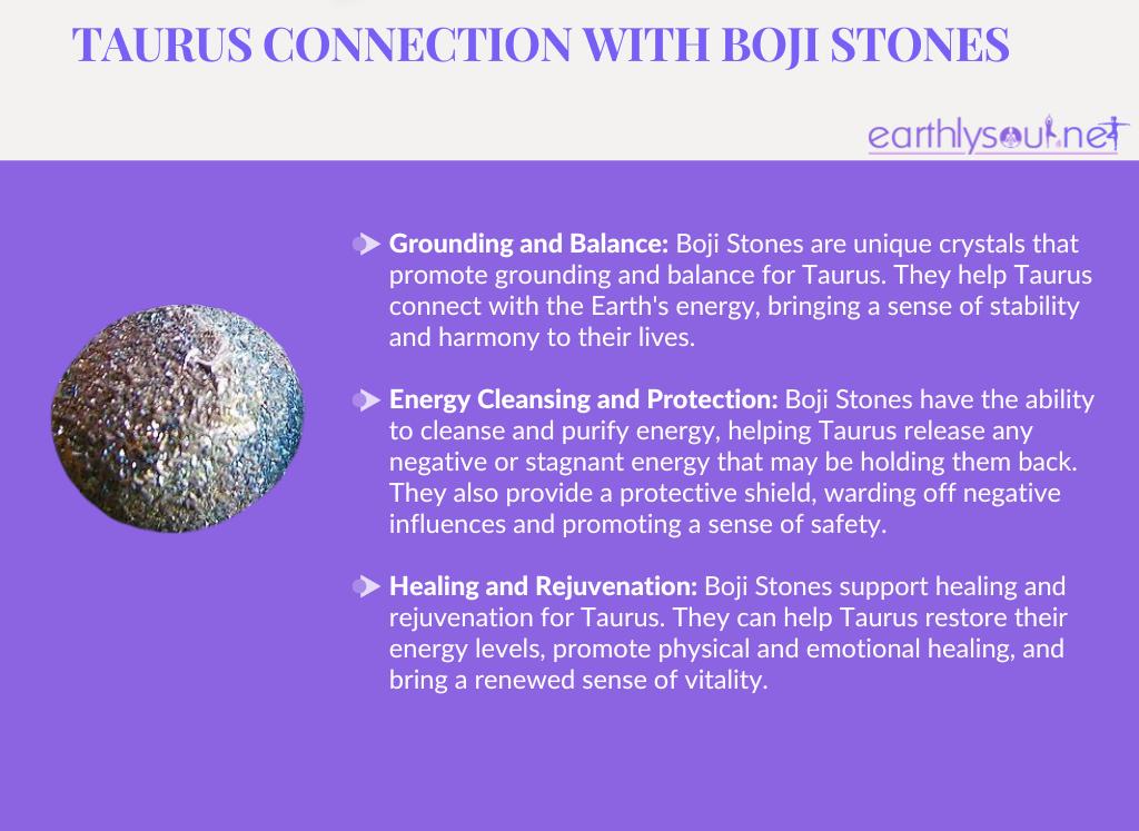 Boji stones for taurus: grounding, energy cleansing, and healing