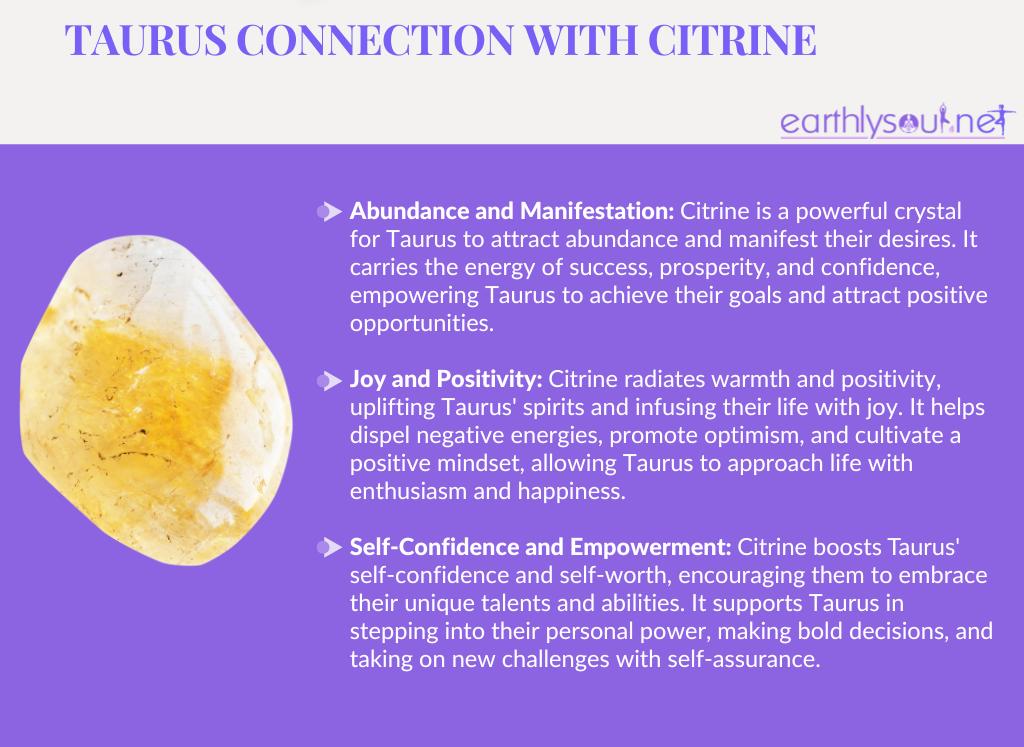 Citrine for taurus: abundance, joy, and self-confidence