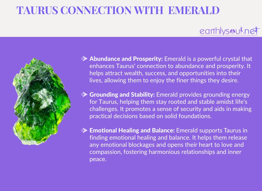 Emerald for taurus: abundance, grounding, and emotional balance
