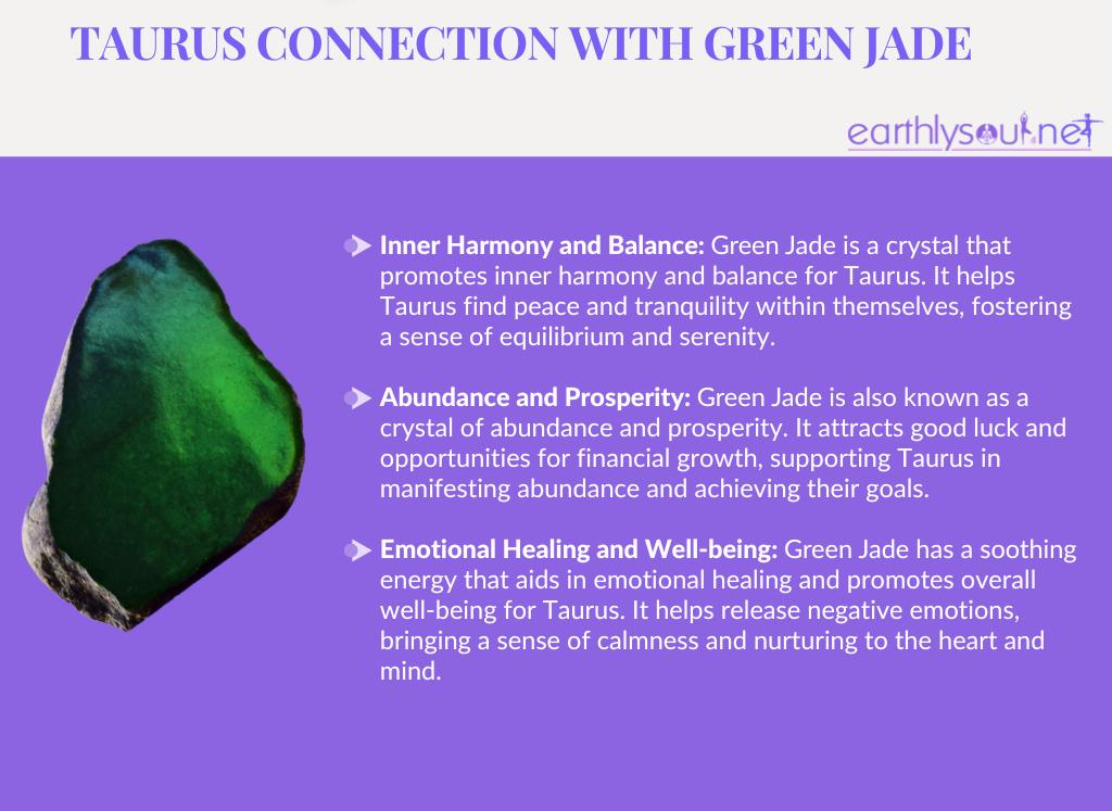 Green jade for taurus: harmony, abundance, and emotional healing