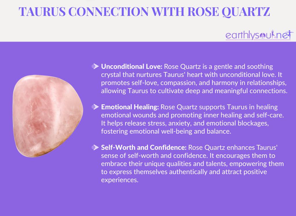 Rose quartz for taurus: unconditional love, emotional healing, and self-worth
