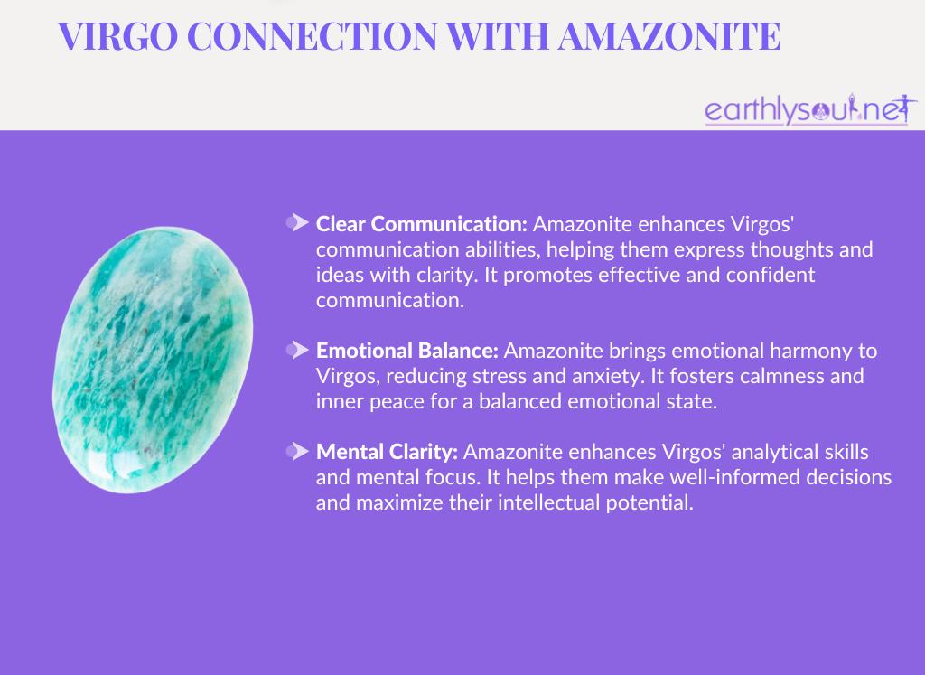 Amazonite for virgos: clear communication, emotional balance, and mental clarity