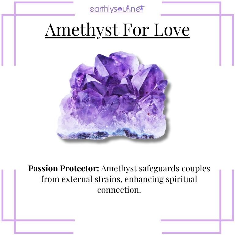 Amethyst passion protector for deep connections