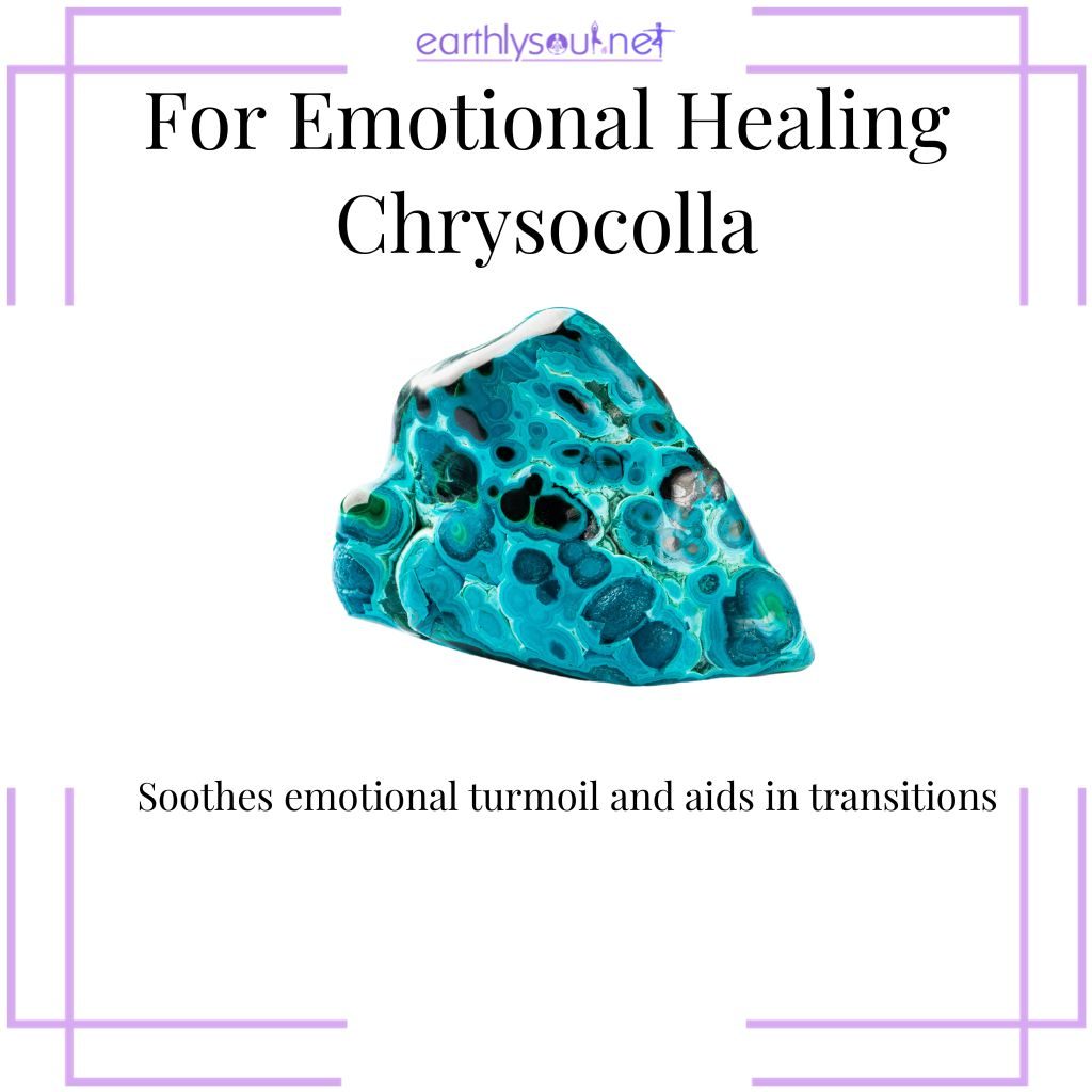 Chrysocolla for compassion and emotional healing