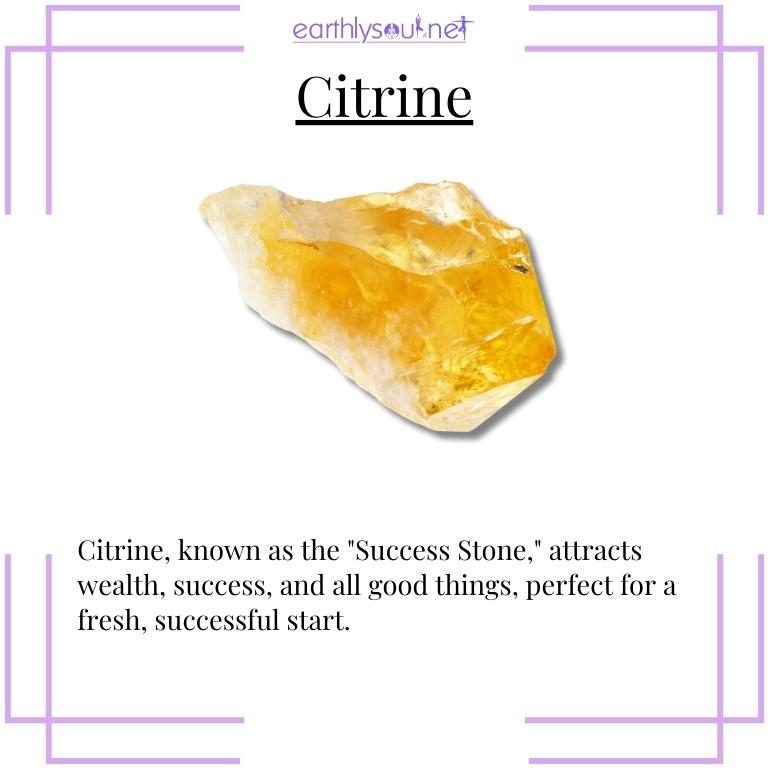 Citrine, the success stone for attracting wealth and success