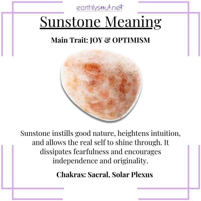 Radiant sunstone, a symbol of joy and boundless optimism