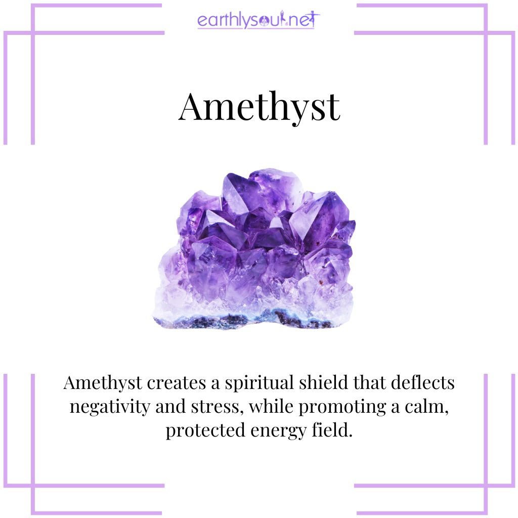 Amethyst for spiritual protection