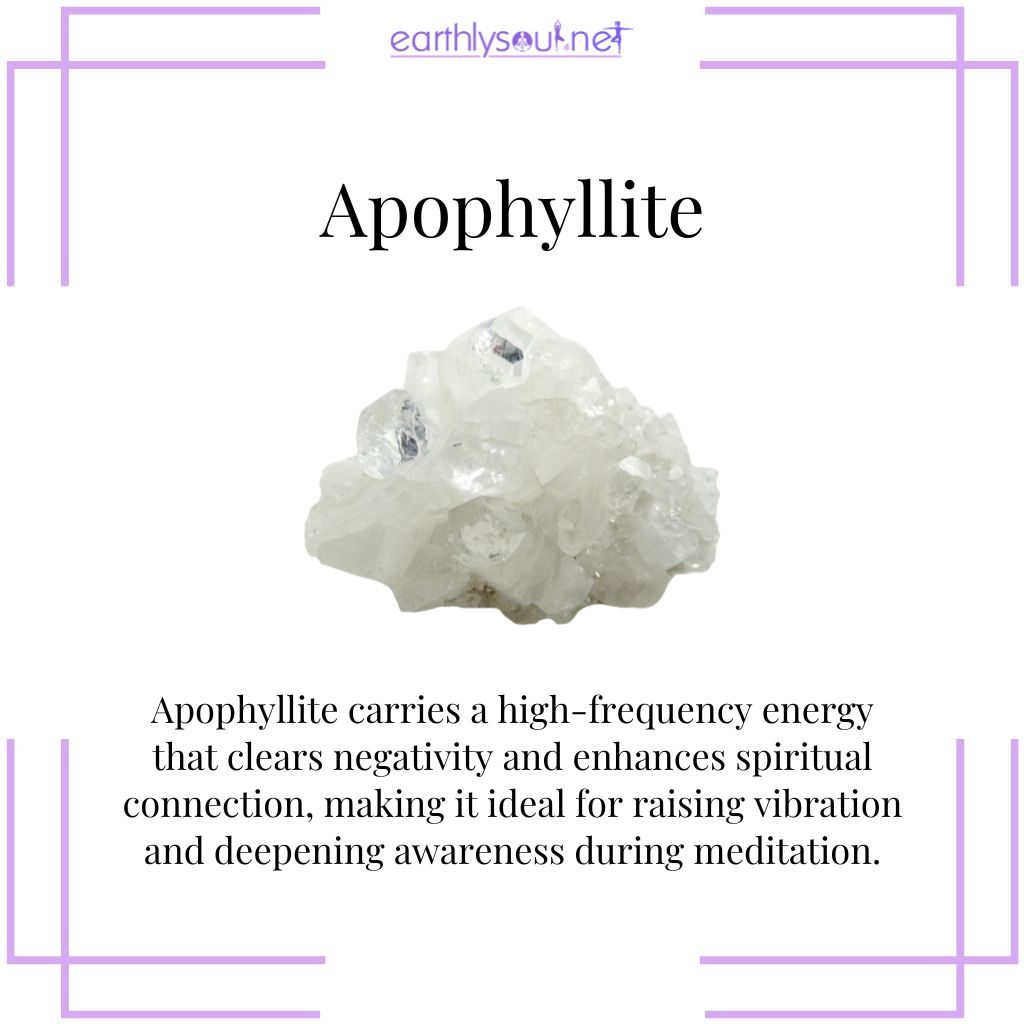 Apophyllite for high vibration and spiritual clarity