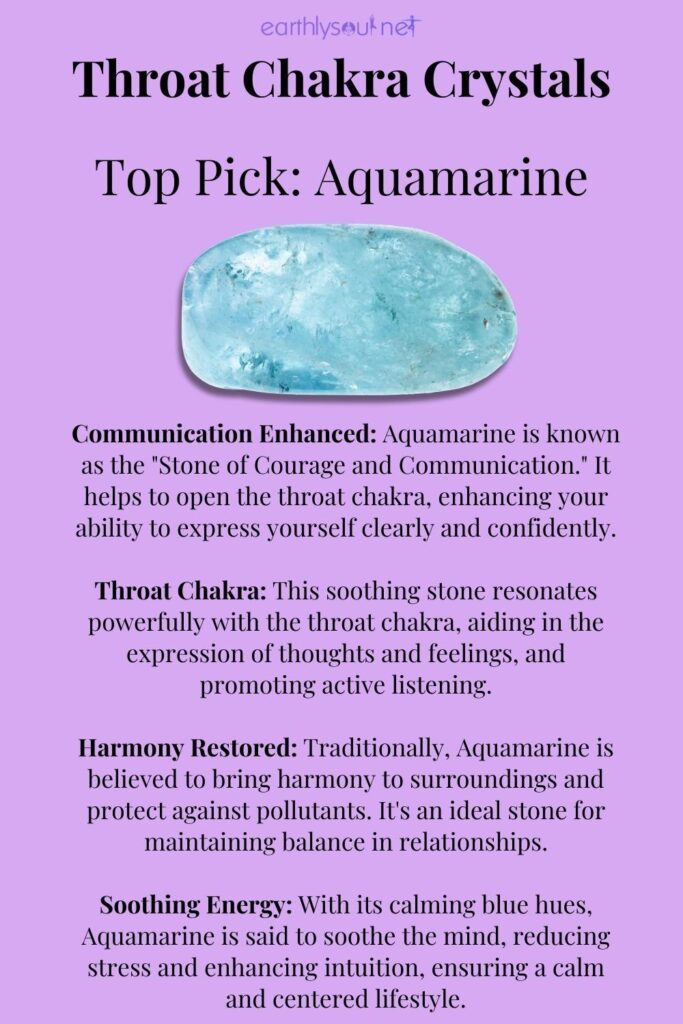 Throat Chakra Crystals: Amplify Your Voice and Master Authentic Expression