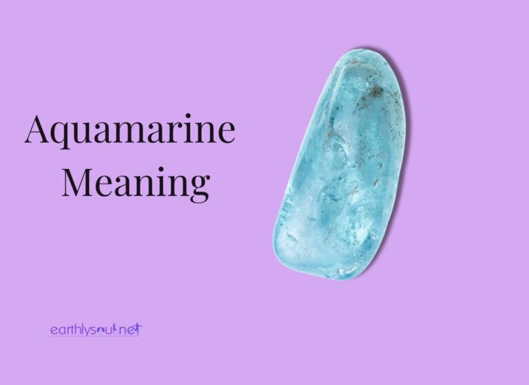 Aquamarine meaning with picture of crystal feature imaged