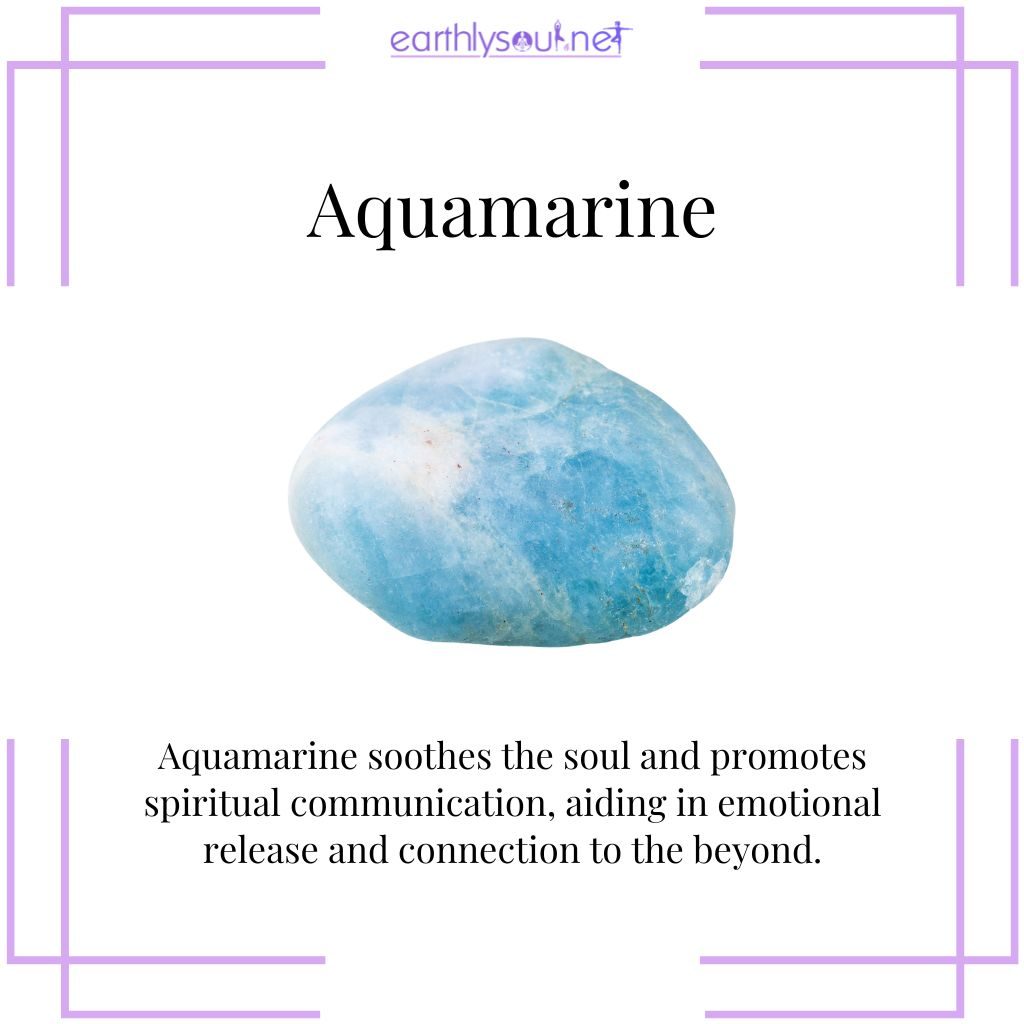 Aquamarine for spiritual communication