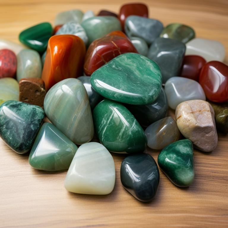Photo of aventurine stones