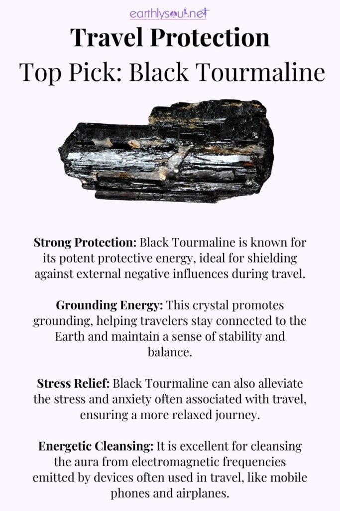Black tourmaline the ultimate guardian for safe and protected travel
