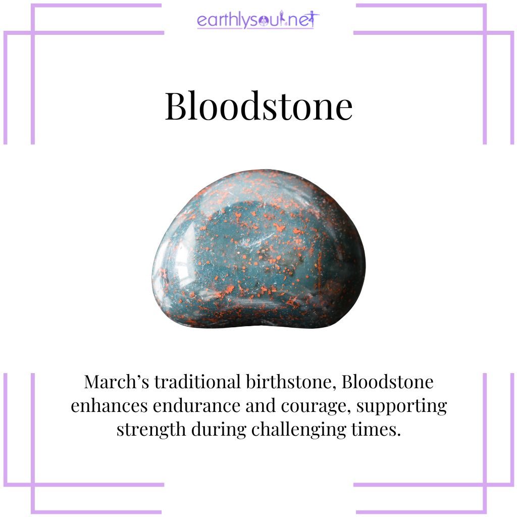 Bloodstone for strength and vitality