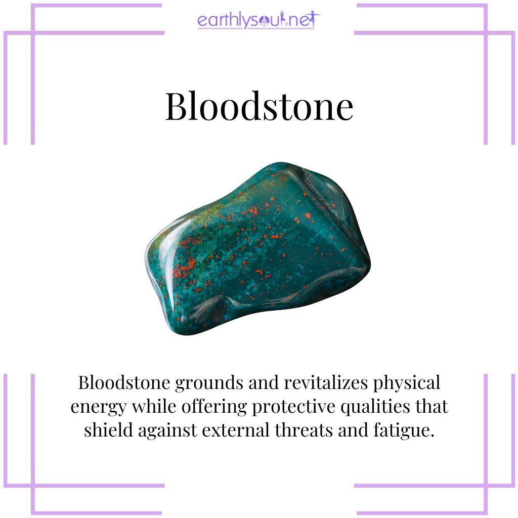 Bloodstone for vitality and protection