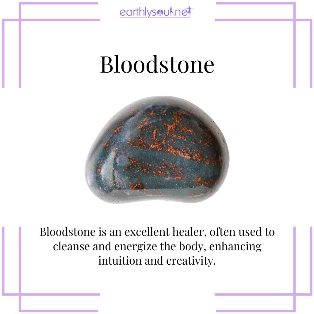 Bloodstone for healing and energy