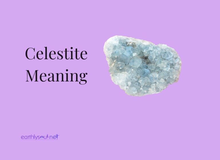 Celestite meaning: a gateway to angelic realms and healing energies