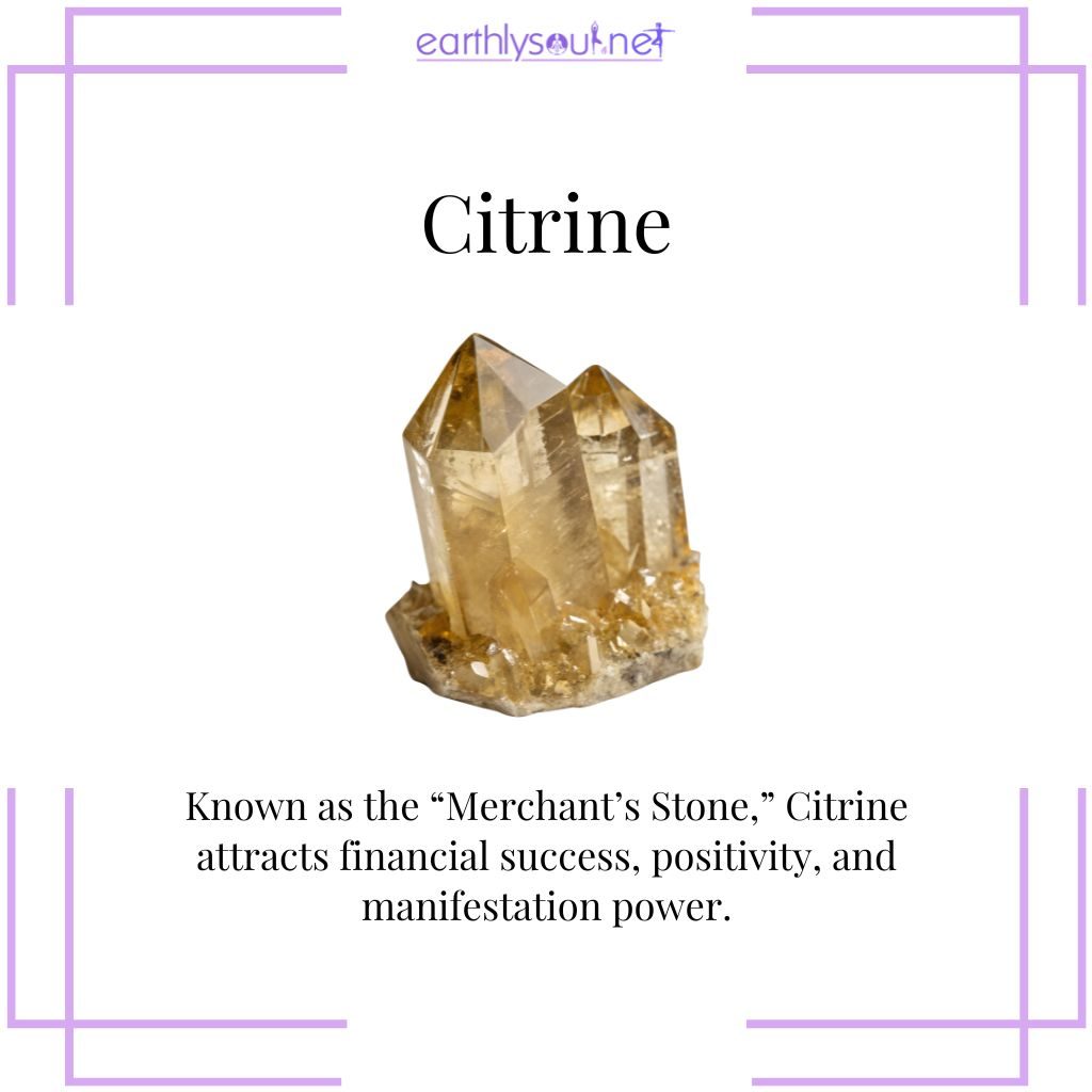 Citrine for wealth and success