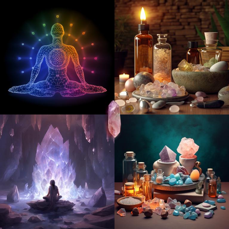 An image representing chakra healing, energy work, complementary therapy and self care