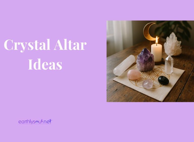 Crystal altar ideas featured image
