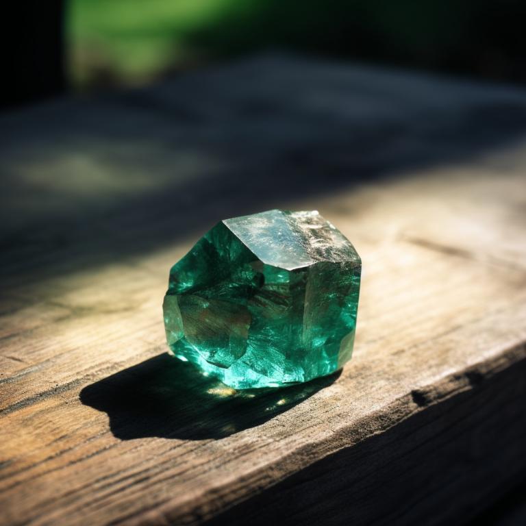 Photo of emerald crystal