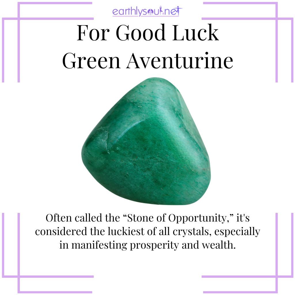 Green Aventurine for opportunities
