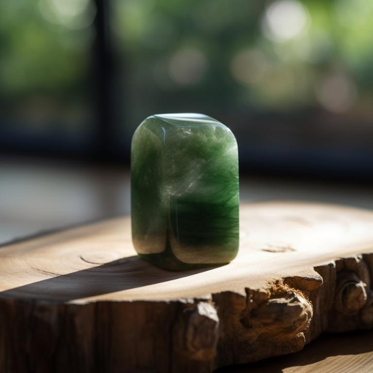 Photo of green jade