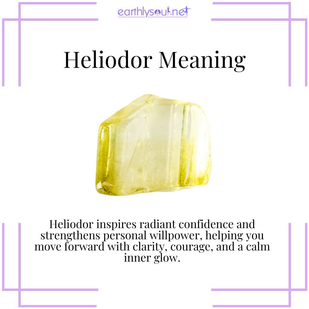 Heliodor meaning – a vibrant crystal that awakens confidence, strengthens willpower, and ignites a gentle inner light.