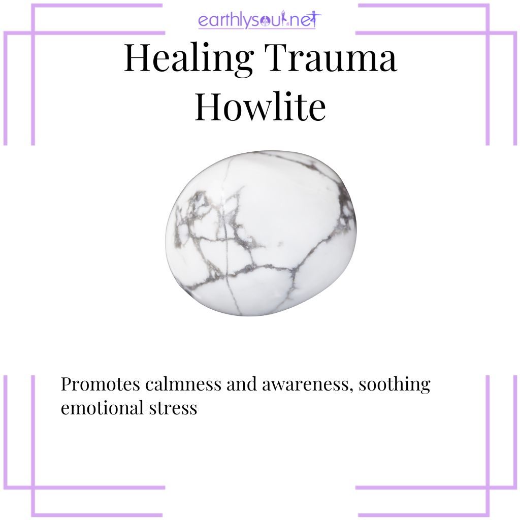 Howlite for calmness and heightened awareness