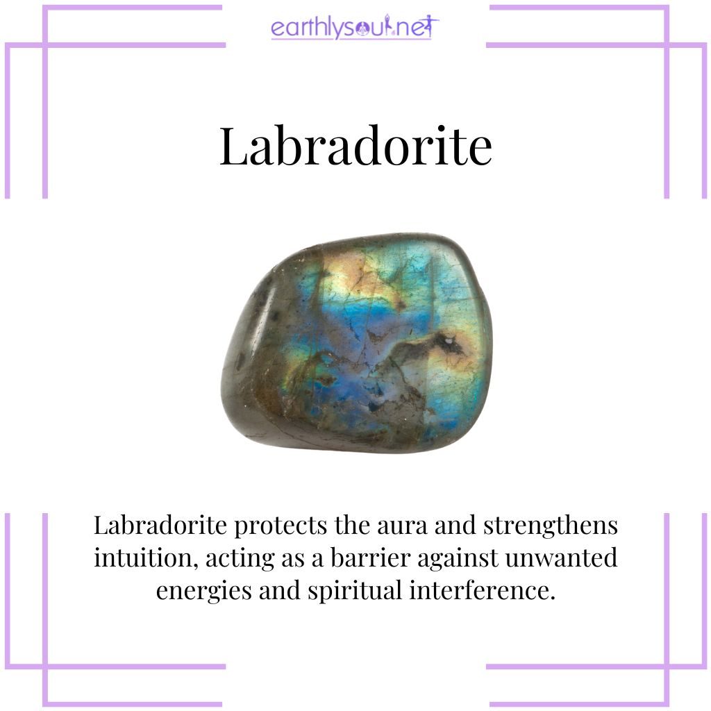 Labradorite for aura protection