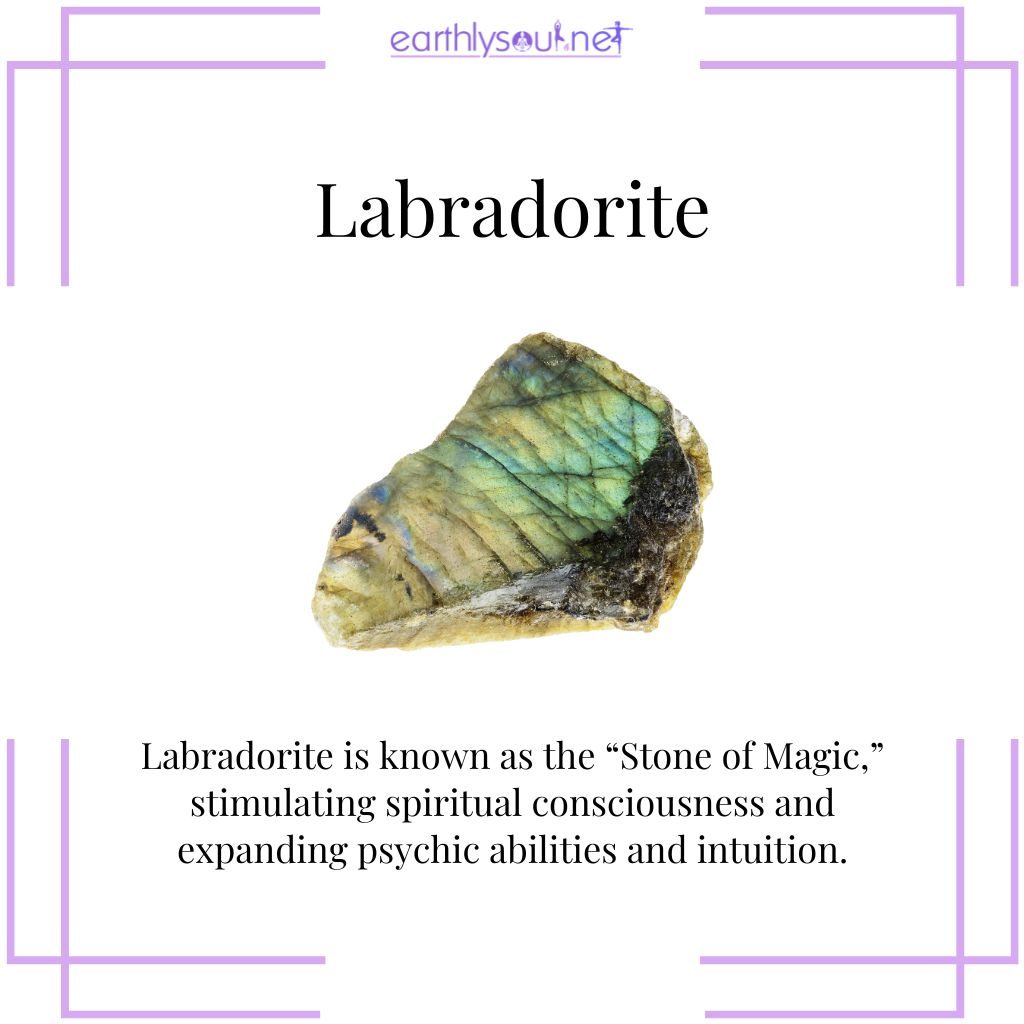 Labradorite for spiritual awakening