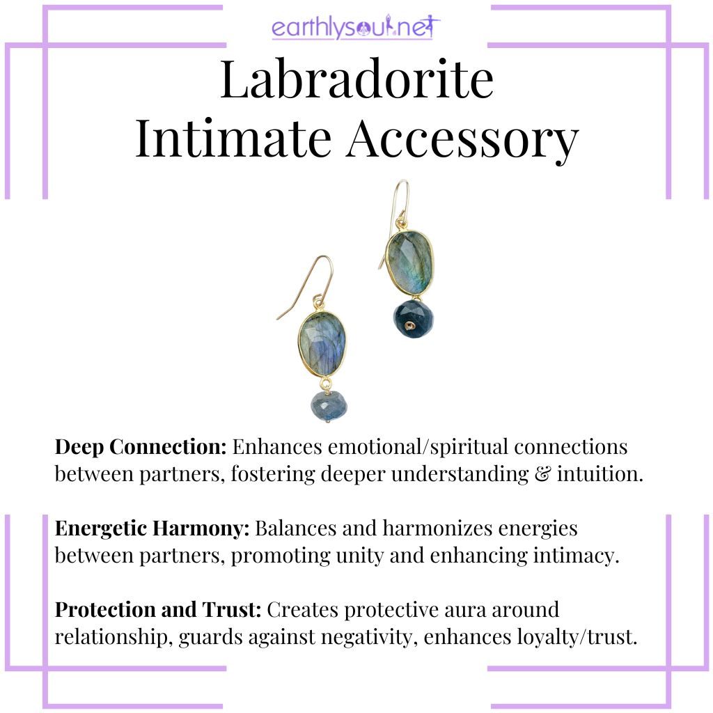 Labradorite intimate accessories for deep connection, energetic harmony, and relationship protection